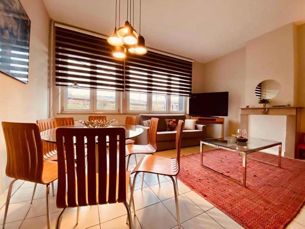 Fenetre Sur Le Standard De Liege Lägenhet Ougree Exteriör bild