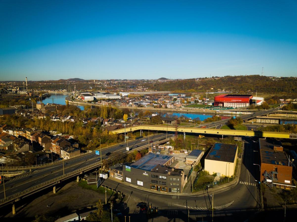 Fenetre Sur Le Standard De Liege Lägenhet Ougree Exteriör bild