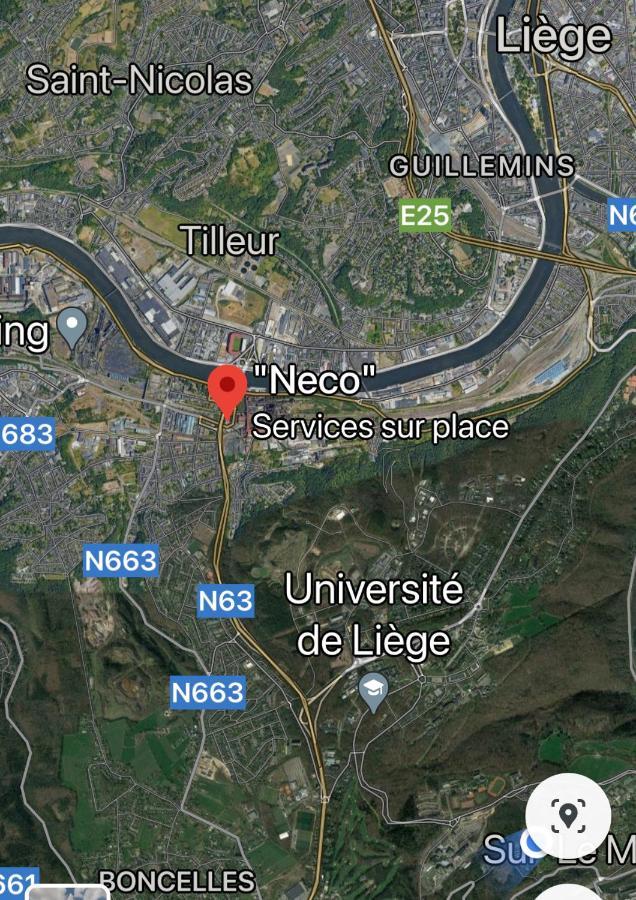 Fenetre Sur Le Standard De Liege Lägenhet Ougree Exteriör bild